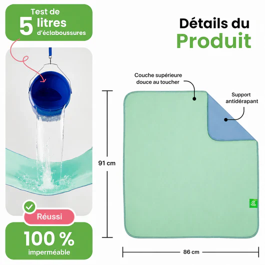 Alèse imperméable lavable - Image 7