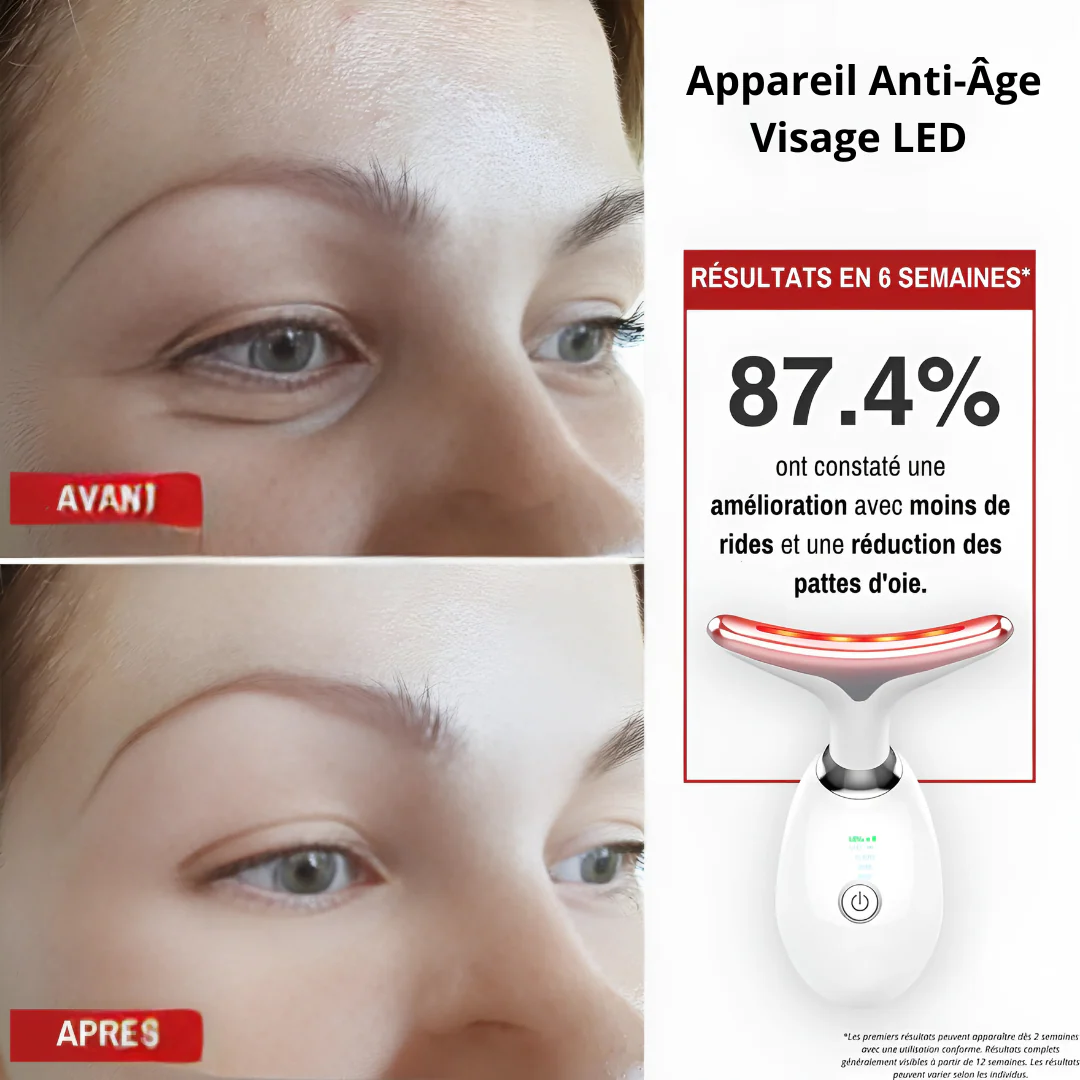 Appareil Anti-Âge Visage LED - Image 8