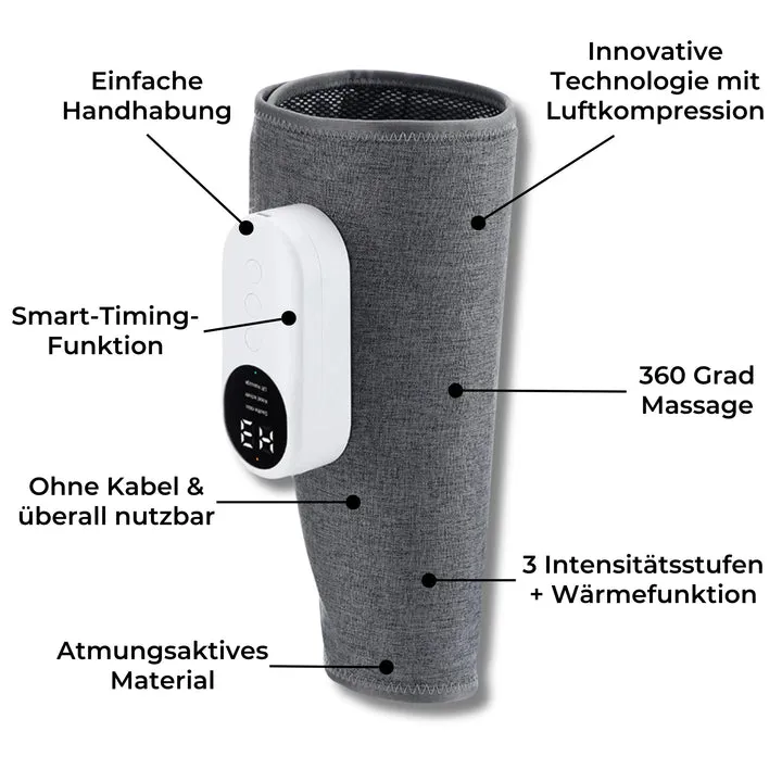 Appareil de massage électrique pour jambes et mollets avec fonction chaleur - Image 5