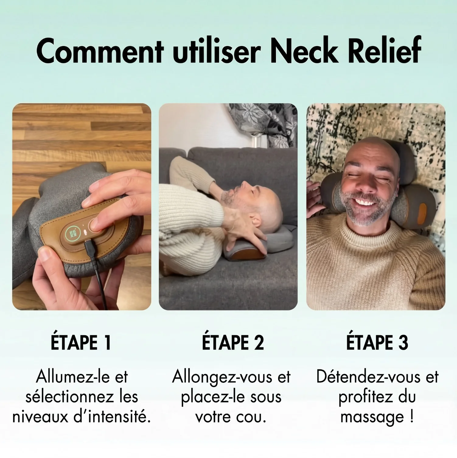 Appareil de massage cervical - Image 5