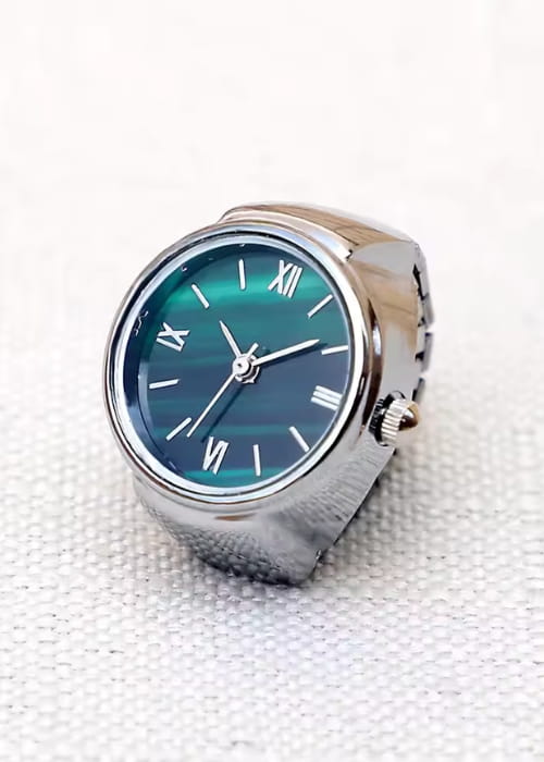 Bague Montre - Jade Noble - Image 2