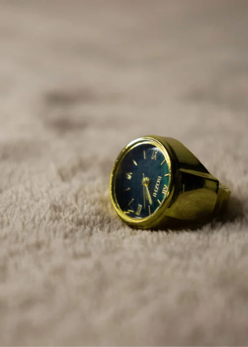 Bague Montre - Jade Noble - Image 5