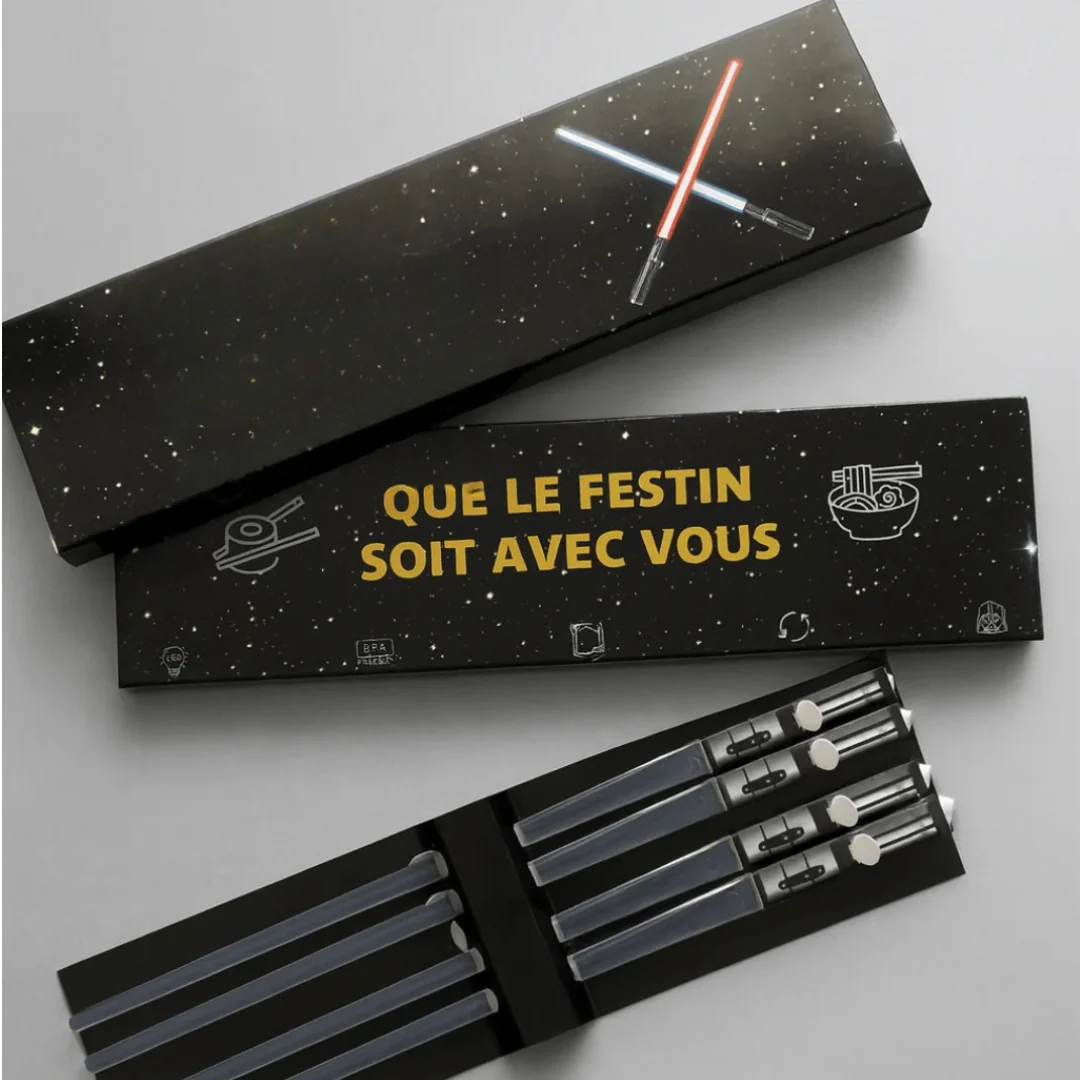 Baguettes LED pour Sushi – Édition Sabres Laser - Image 3