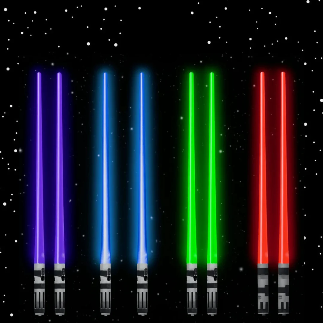 Baguettes LED pour Sushi – Édition Sabres Laser - Image 4