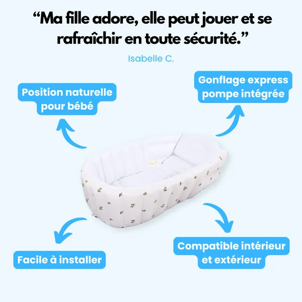 MiniFresh Baignoire Gonflable Bébé - Image 5