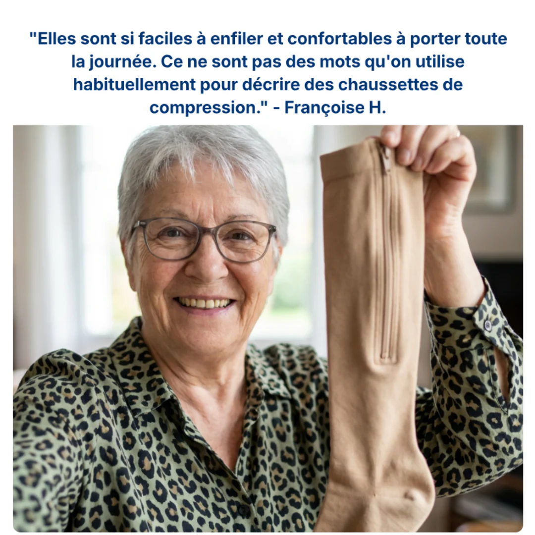 Bas de Contention Zippés - Image 5