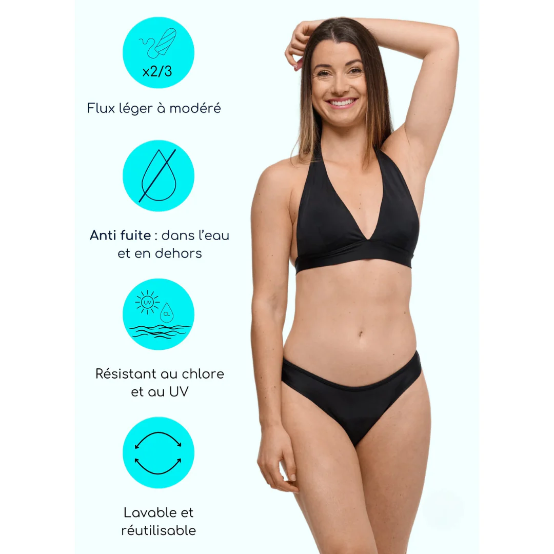 Bas de maillot de bain menstruel pour femme - Image 3