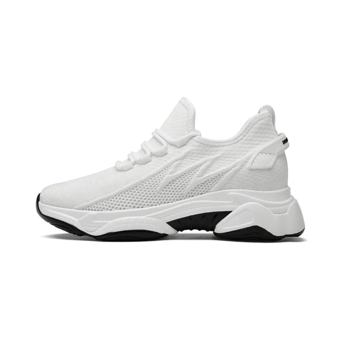 Baskets rehaussantes confortables +8 cm