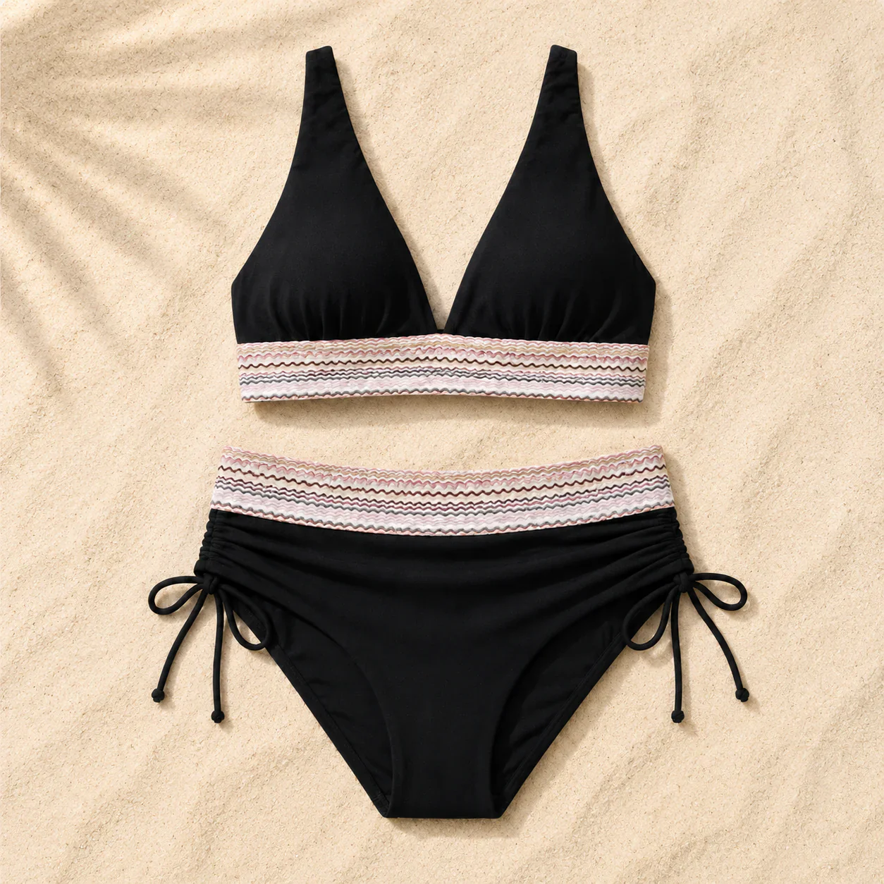 Bikini taille haute sculptant ventre plat - Image 6