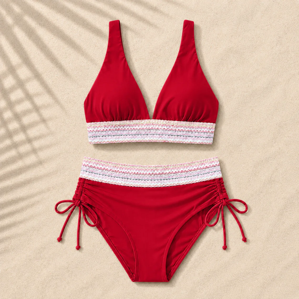 Bikini taille haute sculptant ventre plat - Image 7