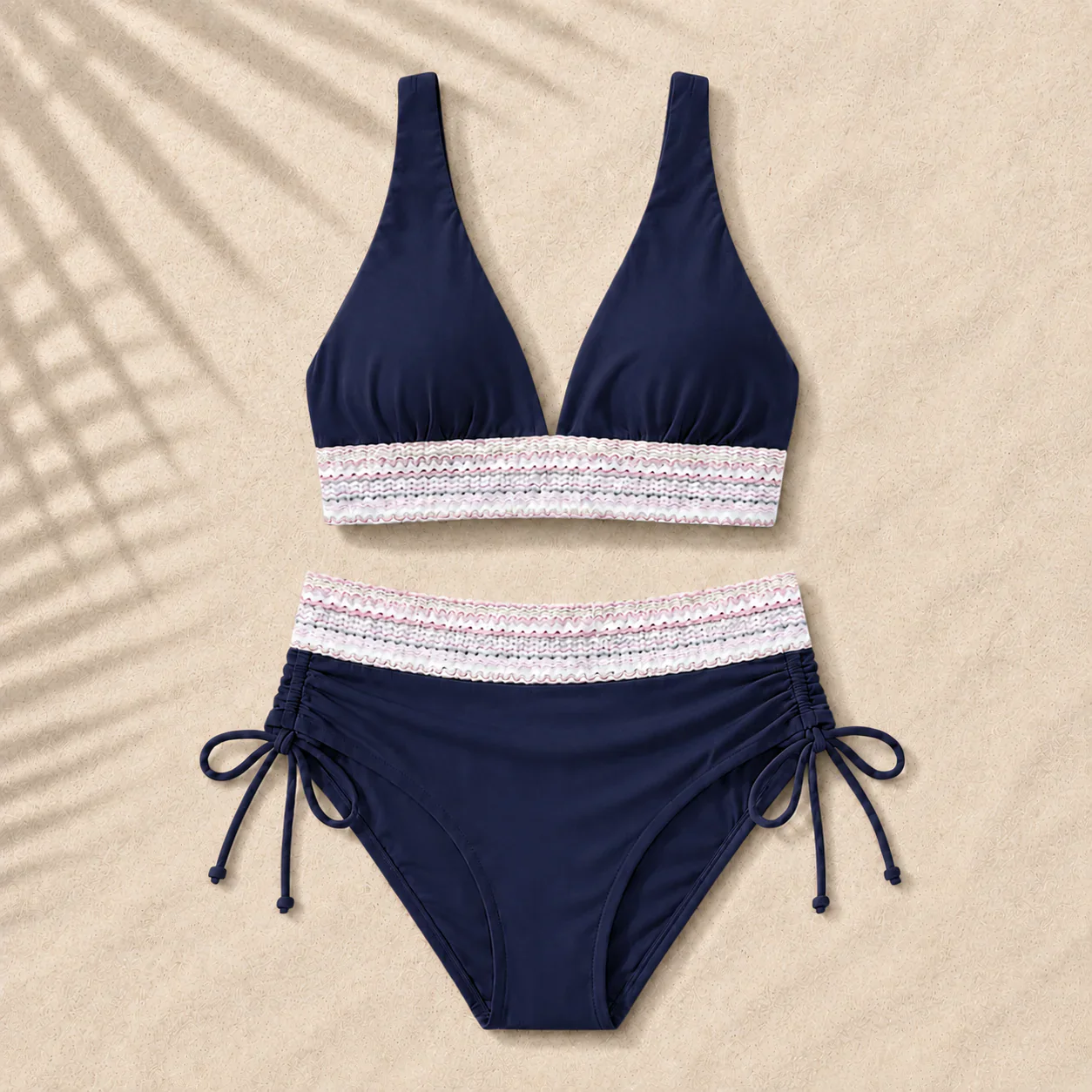 Bikini taille haute sculptant ventre plat - Image 8
