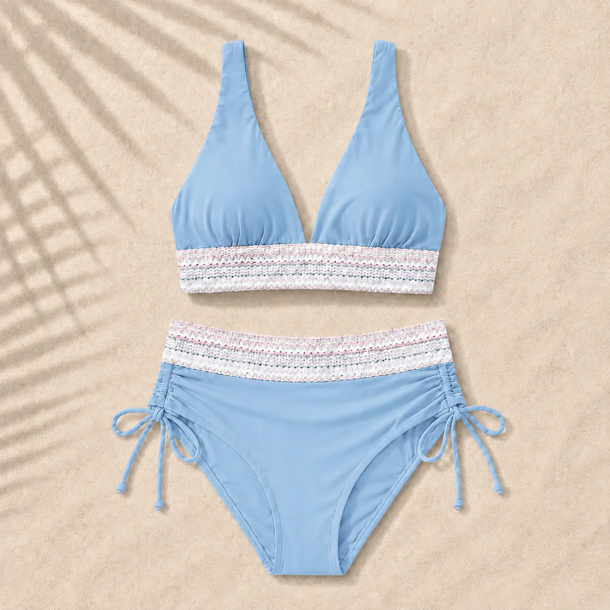 Bikini taille haute sculptant ventre plat - Image 9