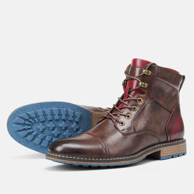 Bottines en cuir pour homme - Image 3