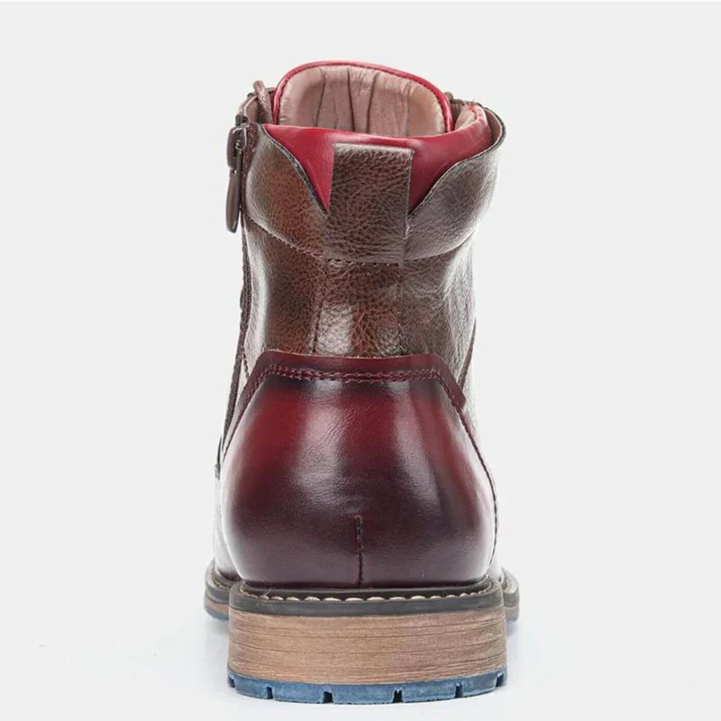 Bottines en cuir pour homme - Image 4