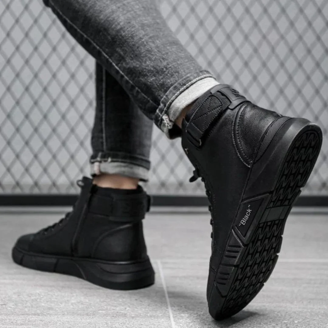Bottines homme en cuir souple - Image 10