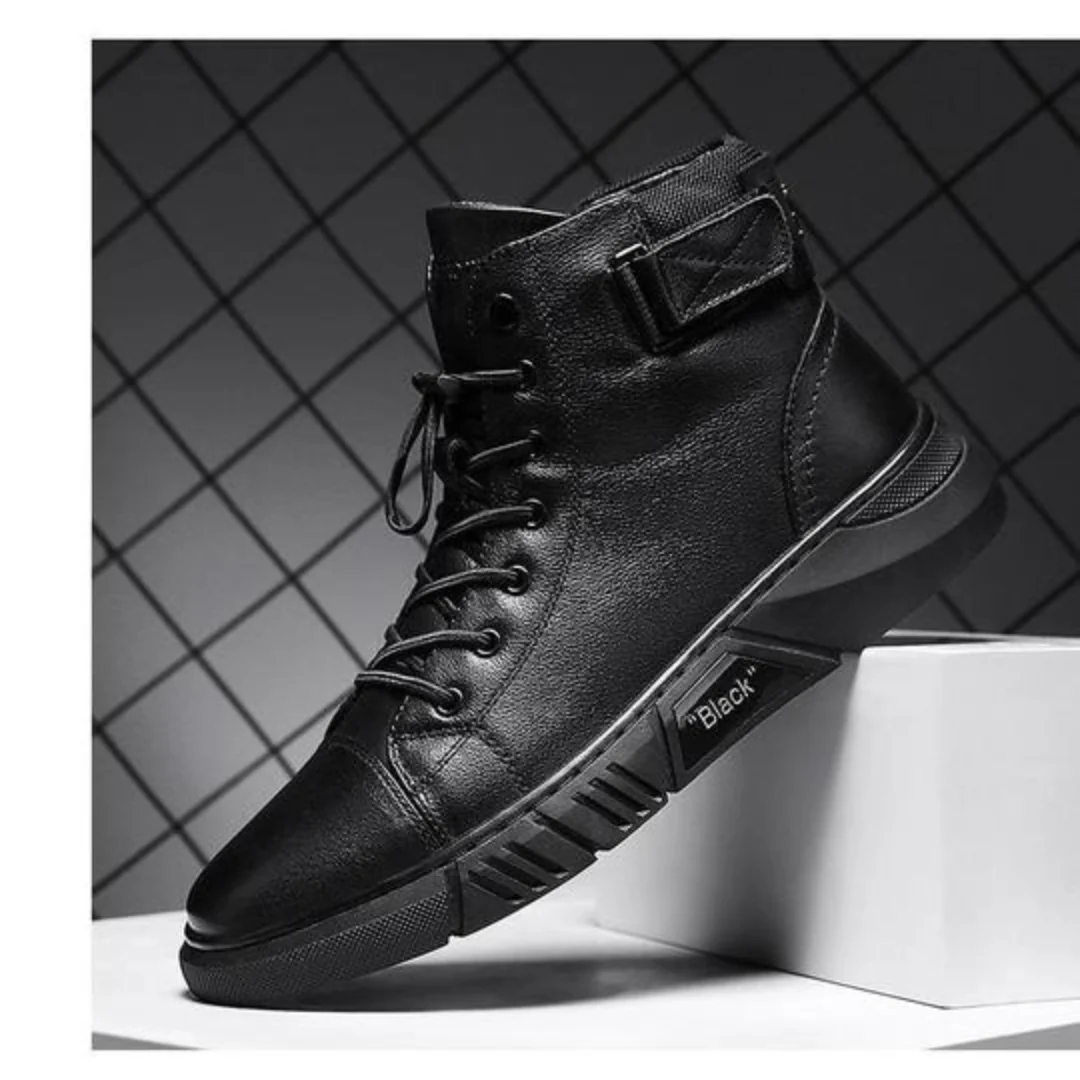 Bottines homme en cuir souple - Image 3