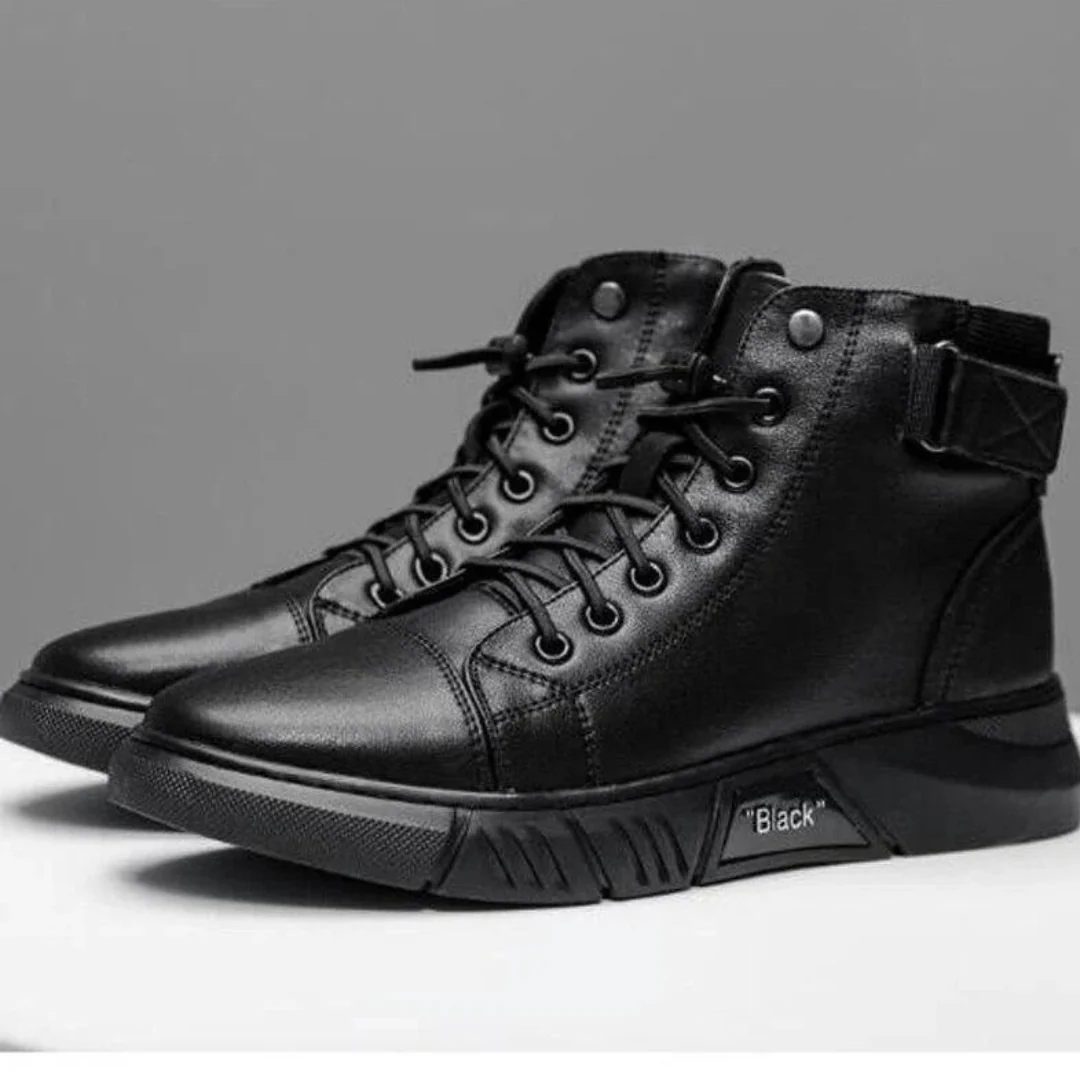 Bottines homme en cuir souple - Image 4