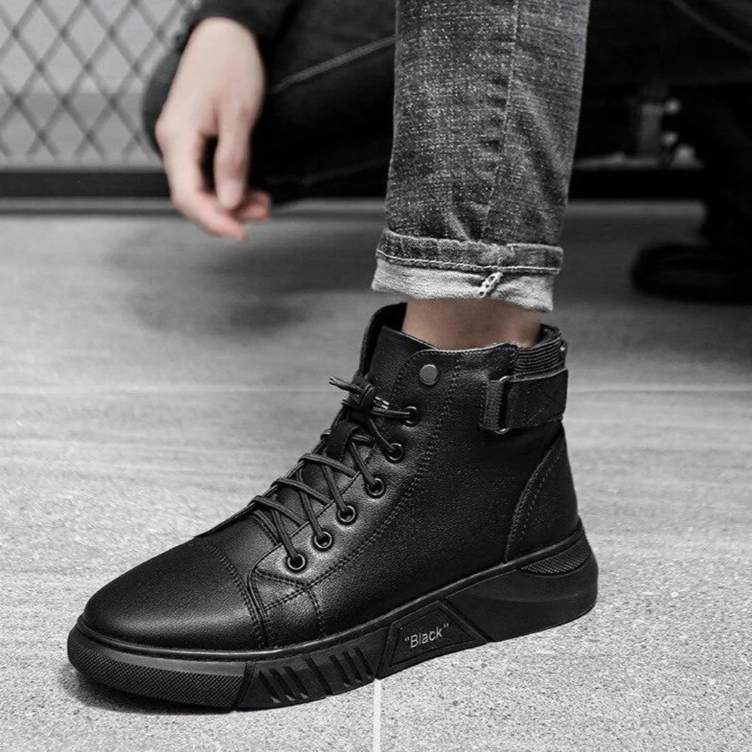 Bottines homme en cuir souple - Image 7