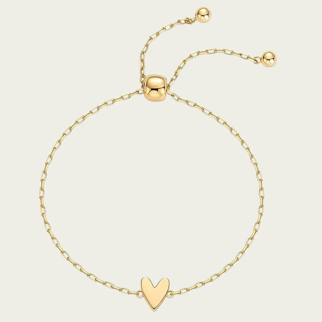Bracelet à Cœurs Charmants en Plaqué Or - Image 5