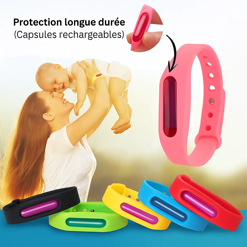 Bracelet anti-moustiques naturel - Image 2