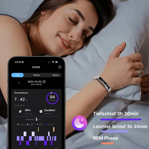 Bracelet intelligent avec fonctions santé - Image 3