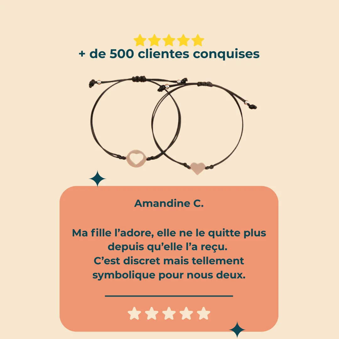 Bracelet Mère Fille - Image 4