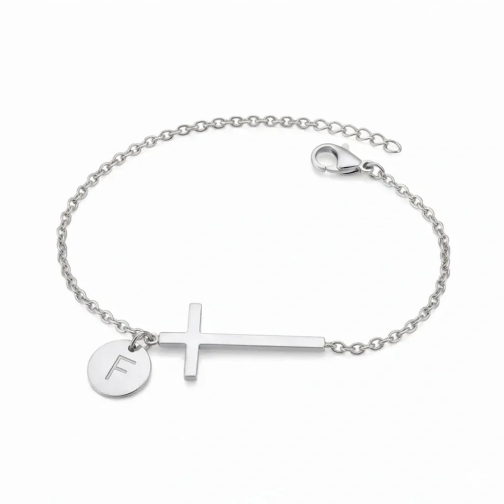 Bracelet Personnalisé Croix - Image 37