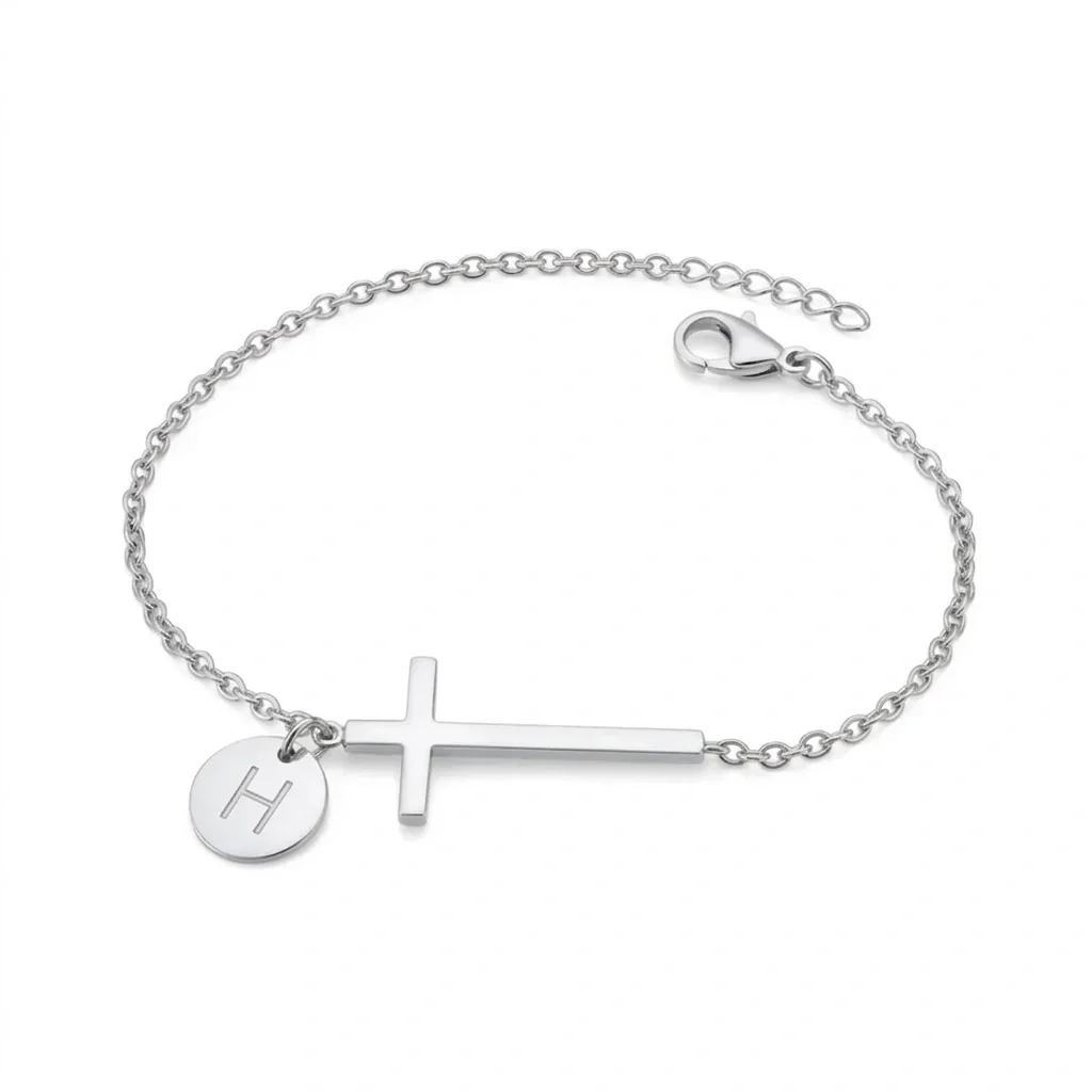 Bracelet Personnalisé Croix - Image 39