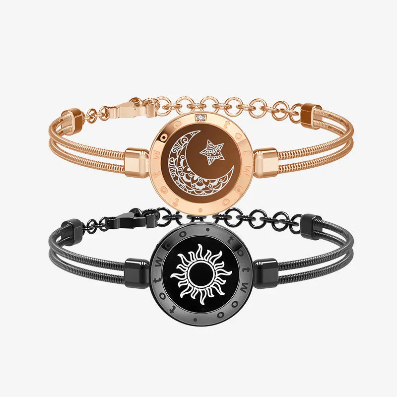 Bracelets Touch Soleil & Lune - Connexion par le toucher - Image 3