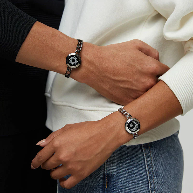 Bracelets Touch Soleil & Lune - Connexion par le toucher - Image 8