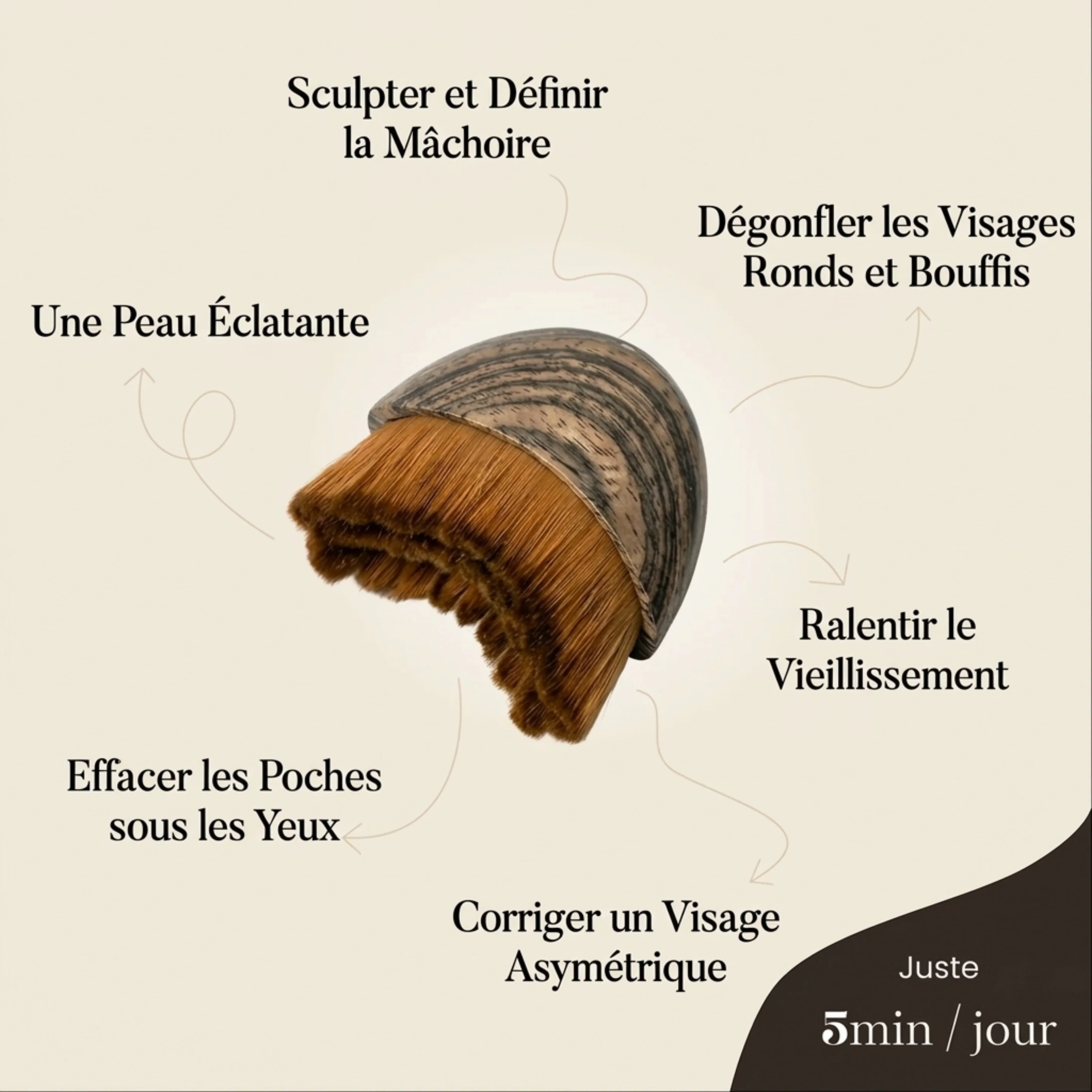 Brosse de modelage du visage - Image 6