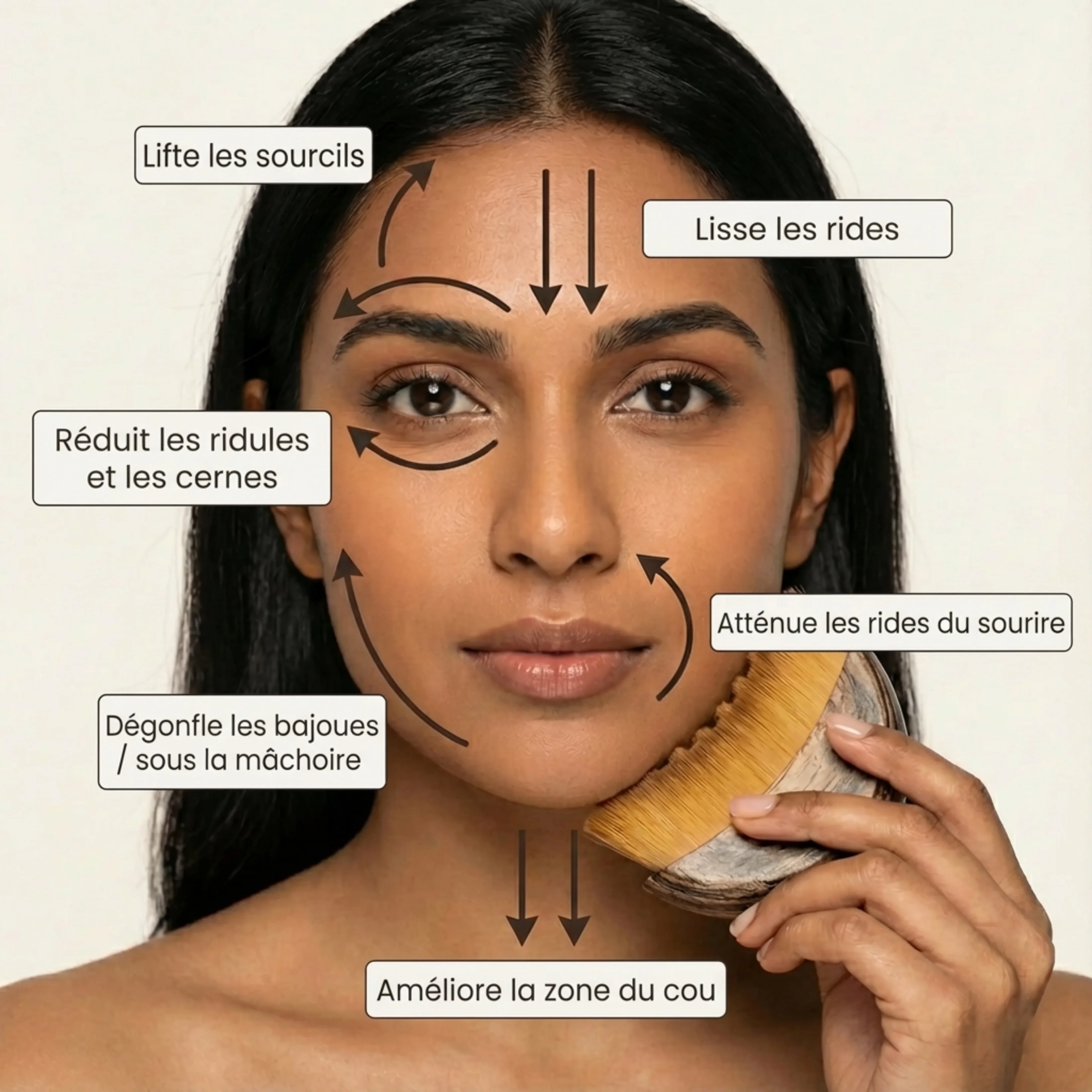 Brosse de modelage du visage - Image 8