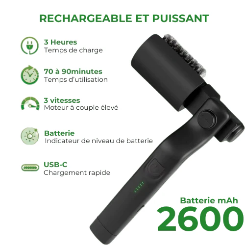 Brosse Électrique de Nettoyage pour Barbecue - Image 6