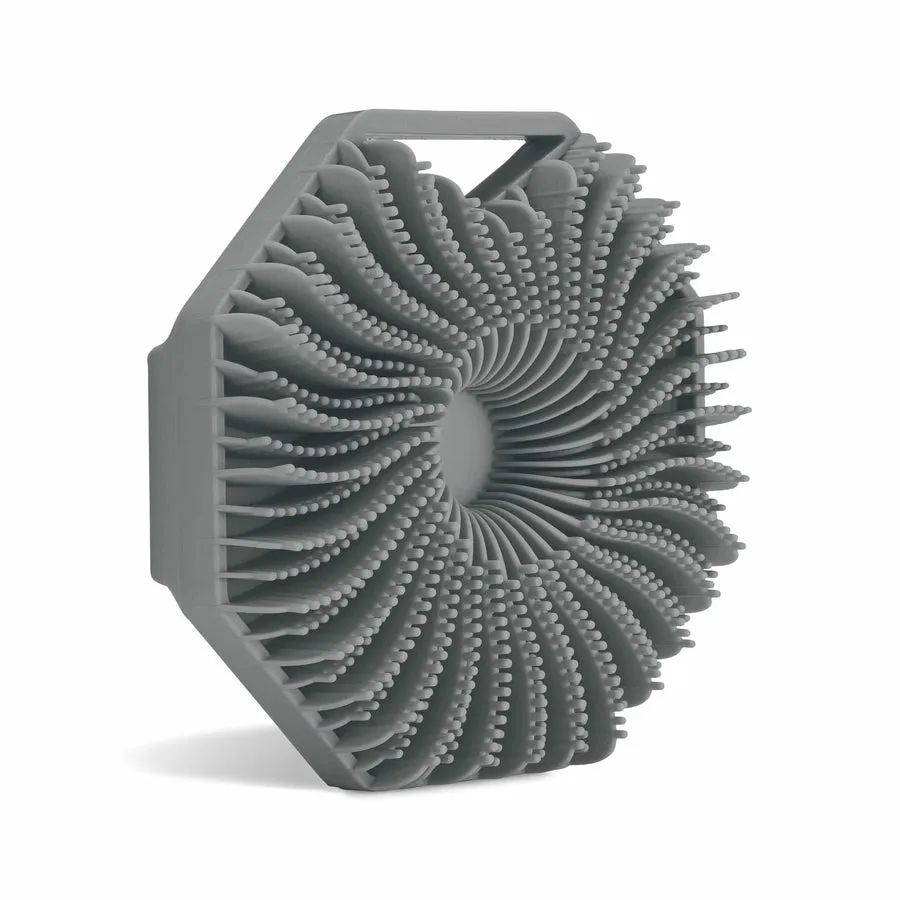 Brosse exfoliante en silicone