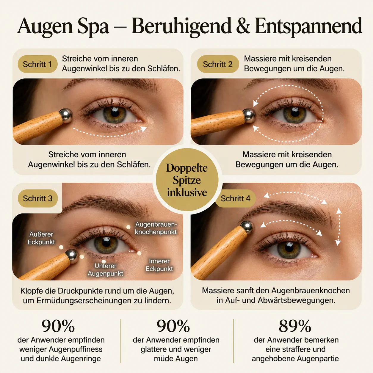 Ensemble brosse faciale et massage oculaire - Image 4