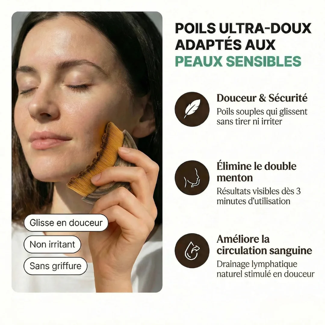 Brosse de Drainage et Lifting Facial - Image 2