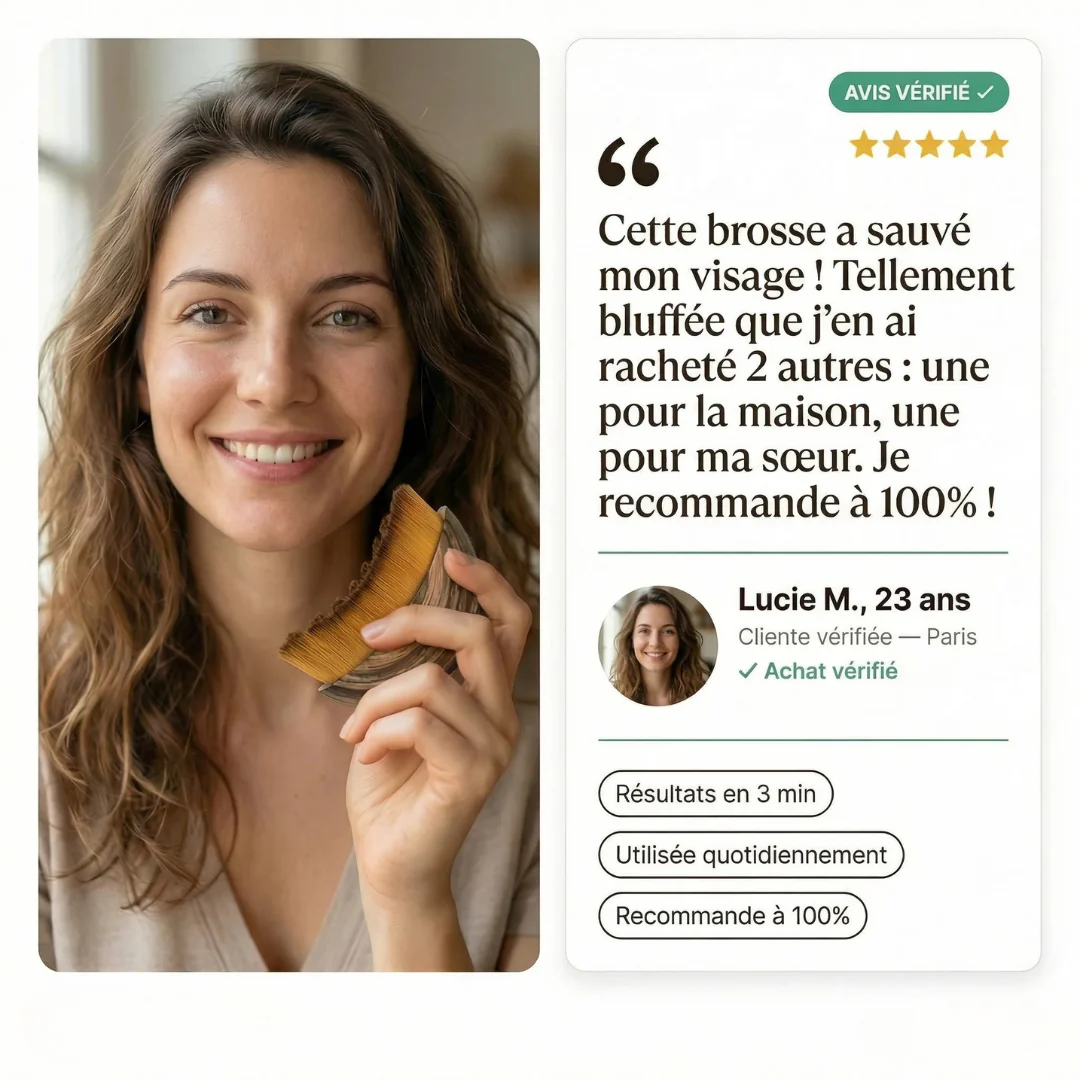 Brosse de Drainage et Lifting Facial - Image 3