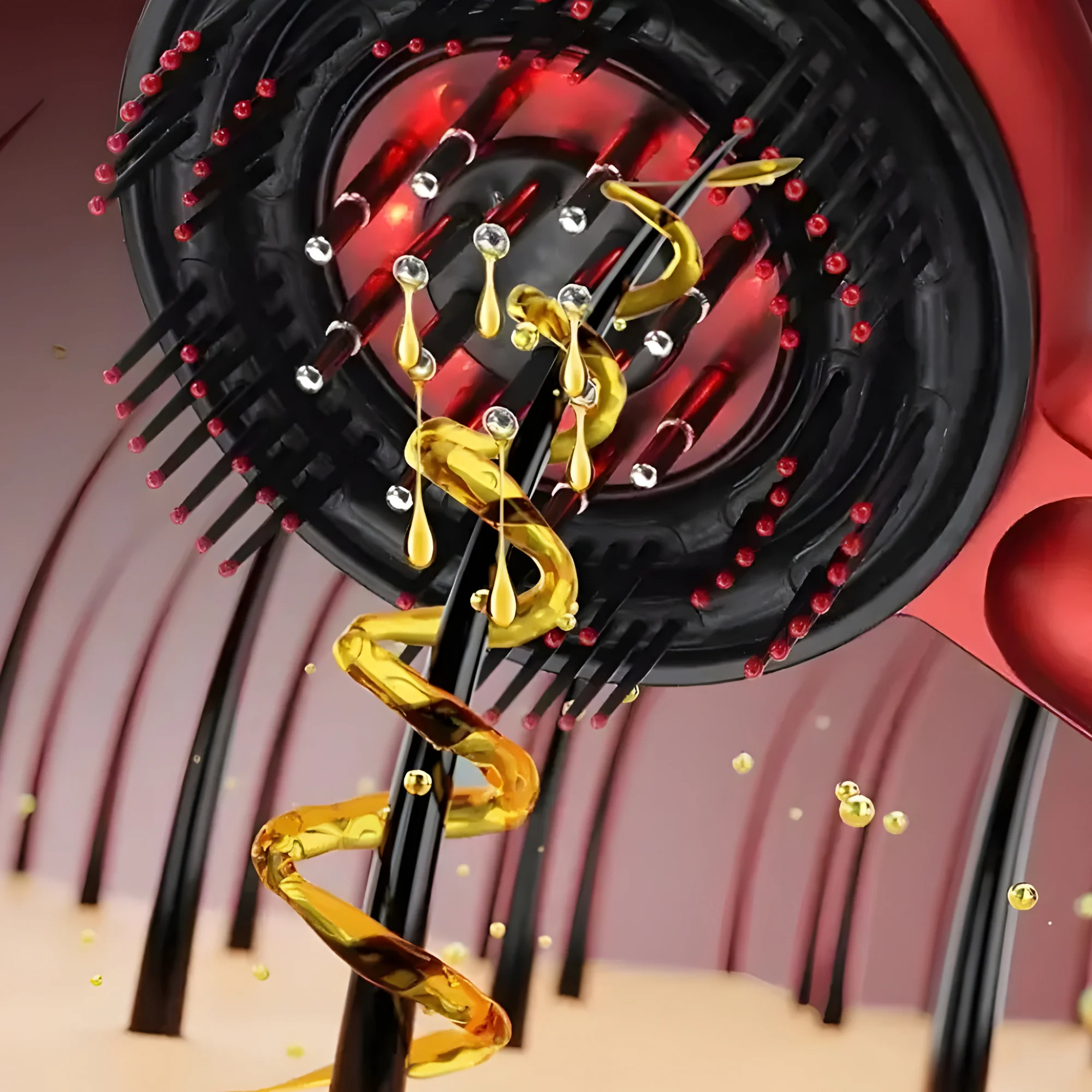 Brosse stimulante cheveux - Image 3