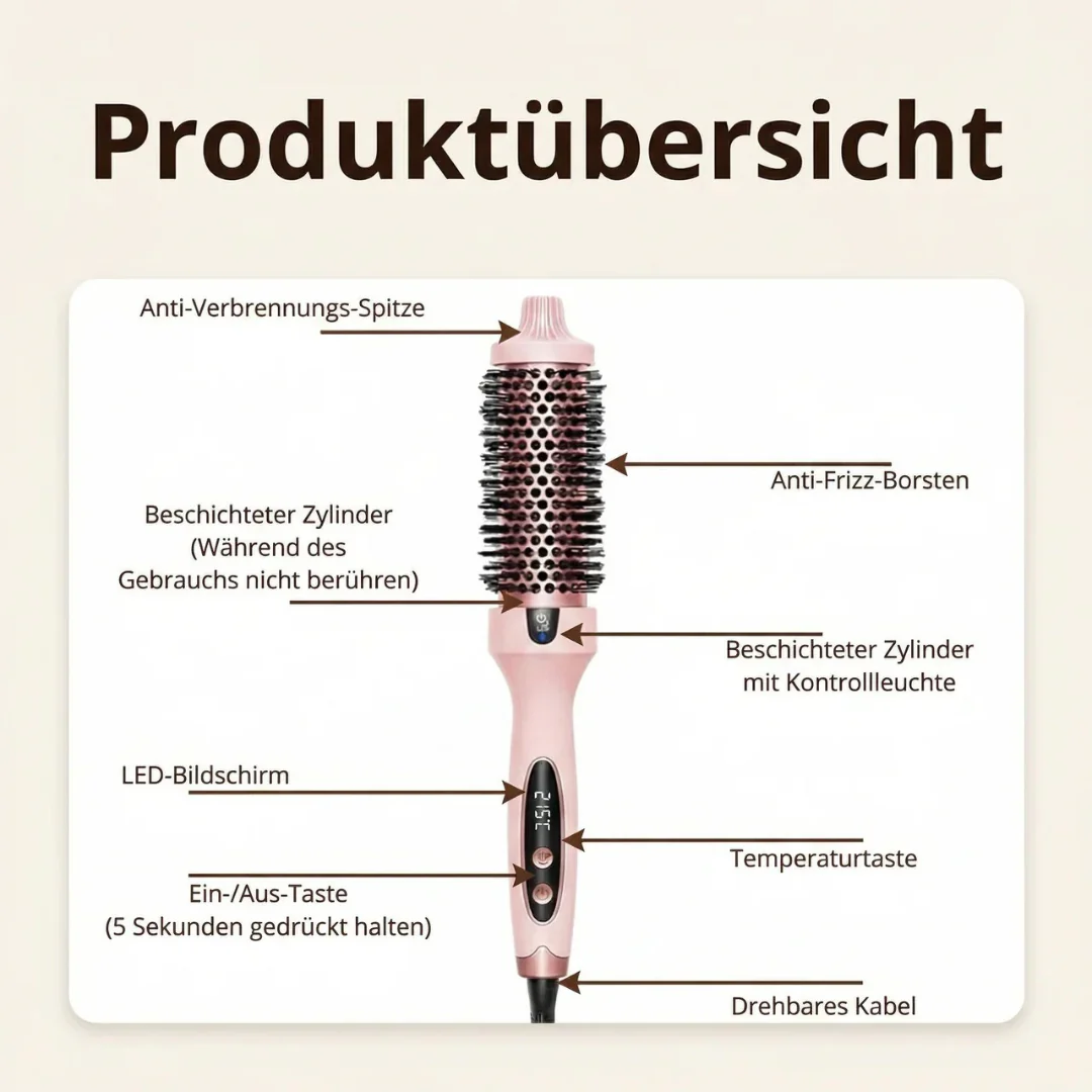 Brosse Thermique Ionic 5 en 1 - Image 6