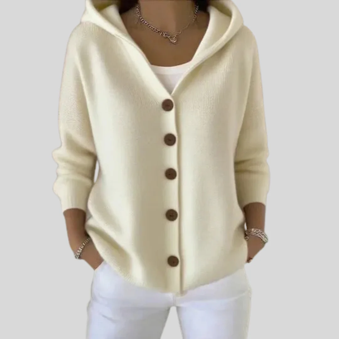 Cardigan à capuche doux - Image 7