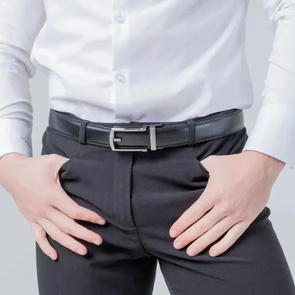 Ceinture homme élégante sans trous - Image 2