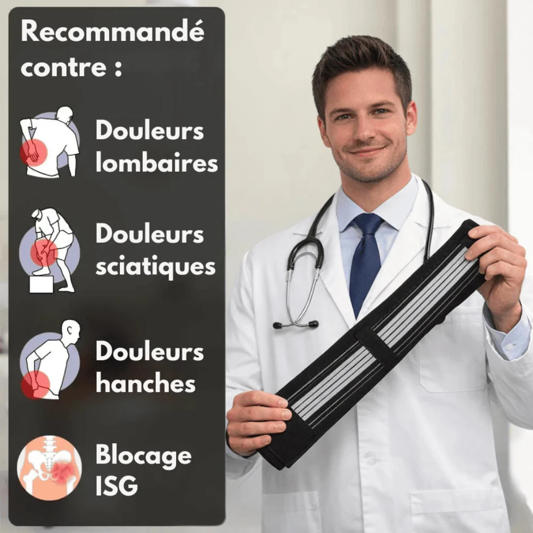 Ceinture lombaire ergonomique — maintien et confort - Image 2