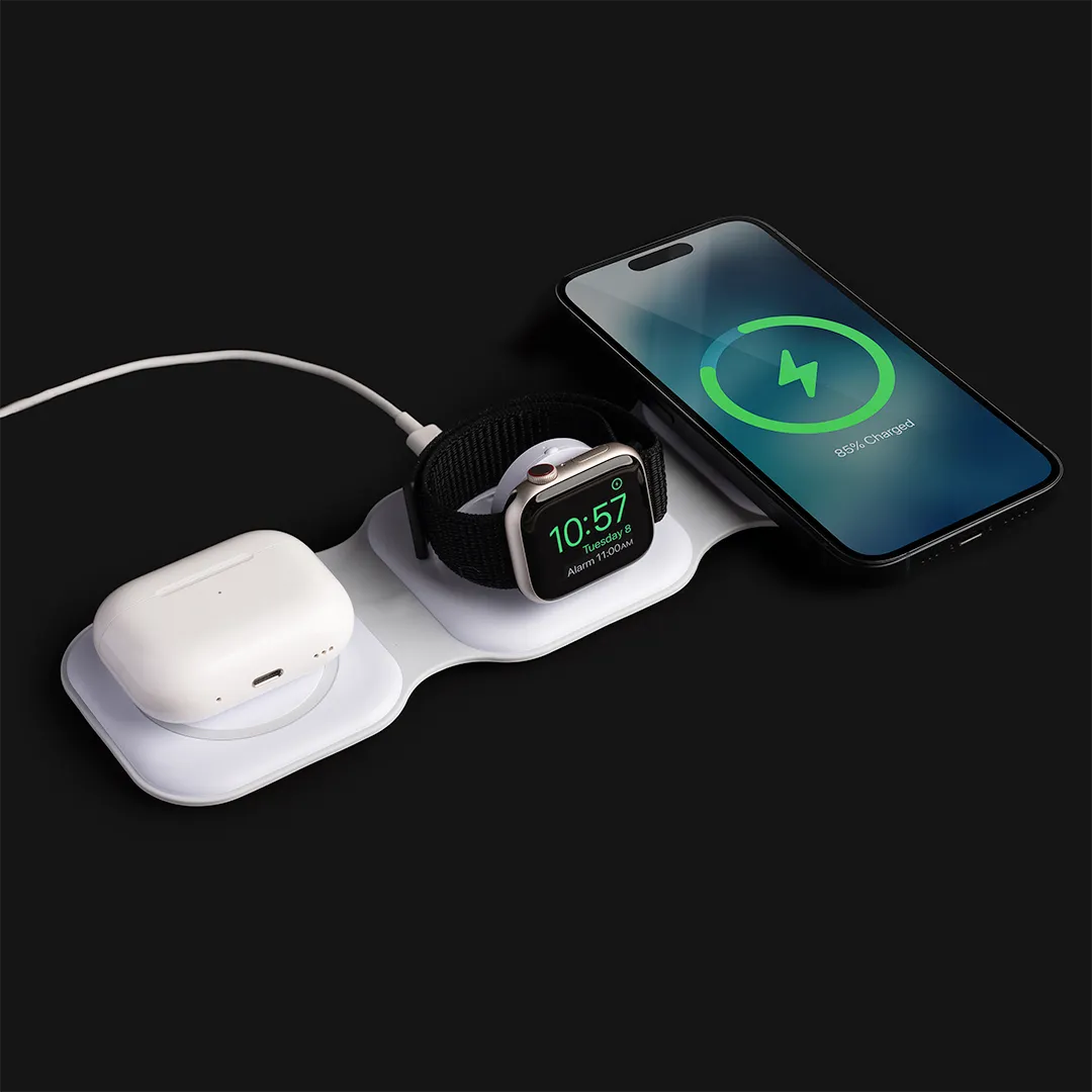 Chargeur sans fil 3-en-1 pour smartphone - Image 2