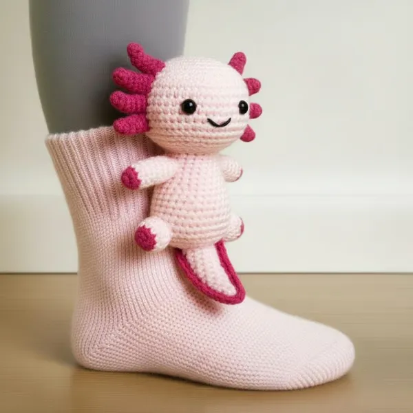 Chaussettes peluche animaux - Image 9