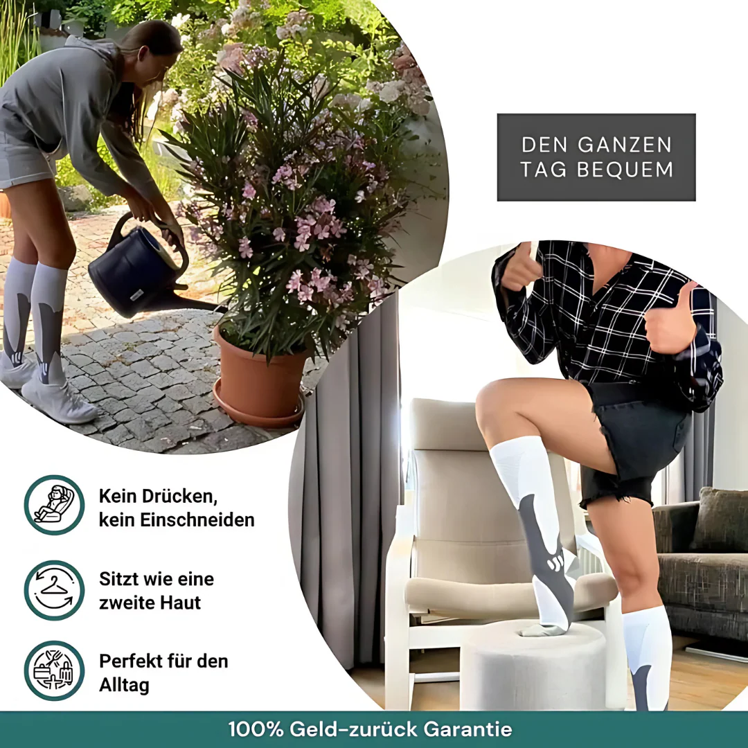 Chaussettes de compression avec soutien tri-zone - Image 10