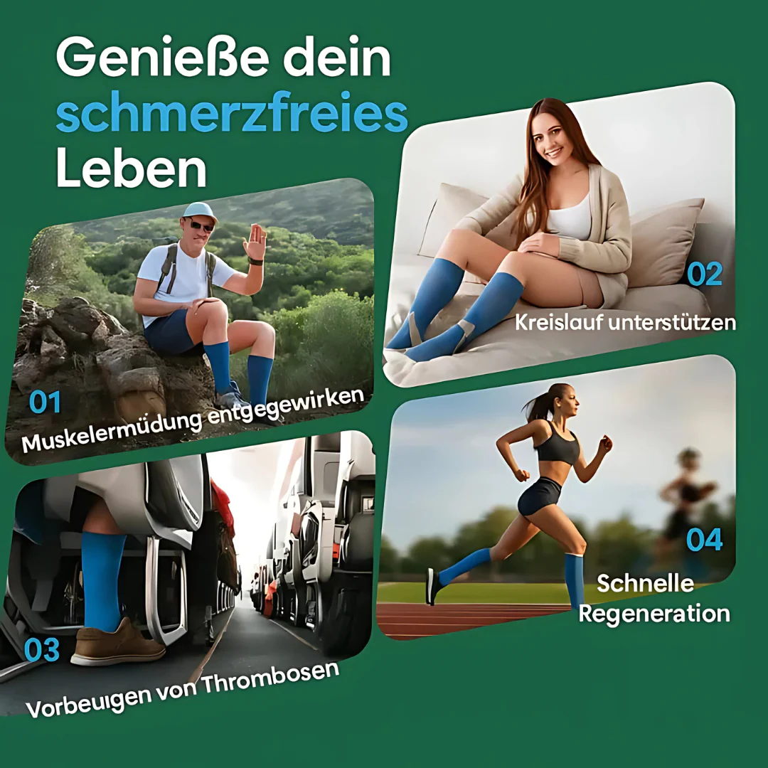 Chaussettes de compression avec soutien tri-zone - Image 13
