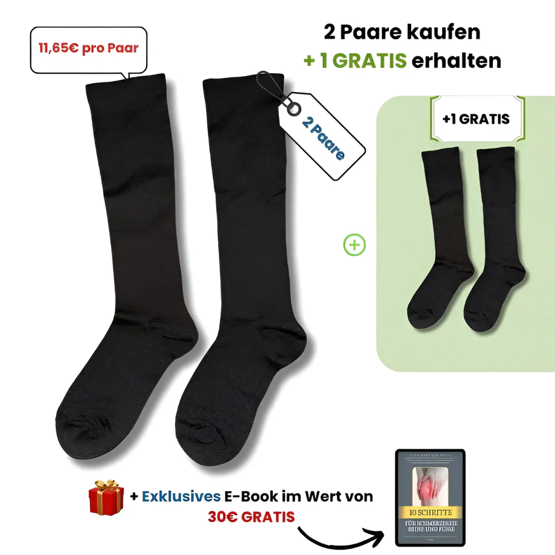 Chaussettes de compression avec soutien tri-zone - Image 4
