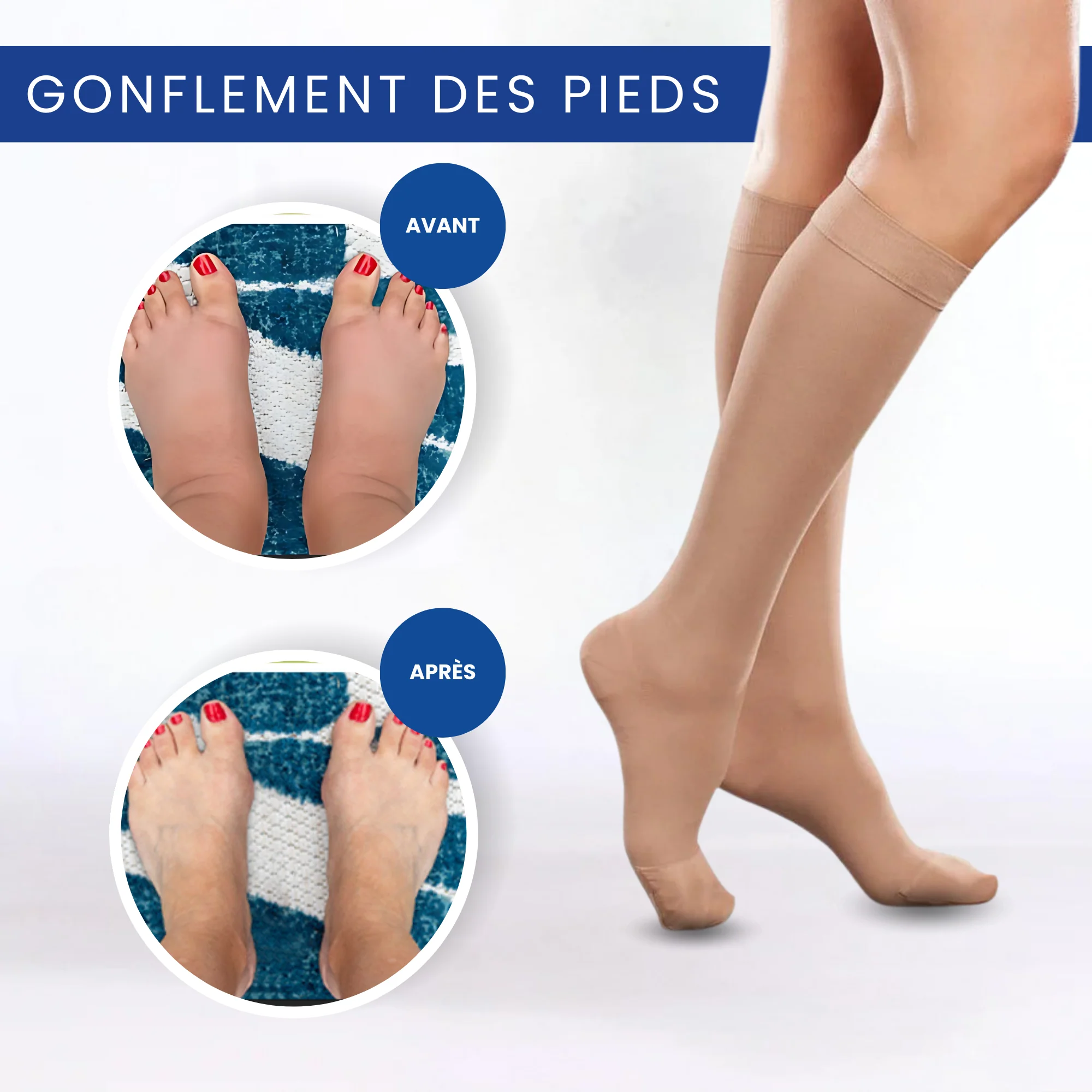 Bas de contention unisexe - Image 10