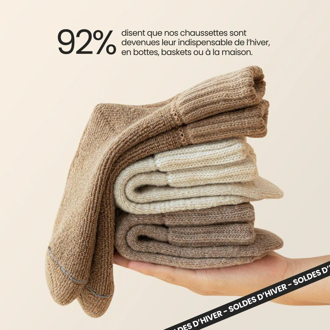 Chaussettes d’hiver ultra douces - Image 3