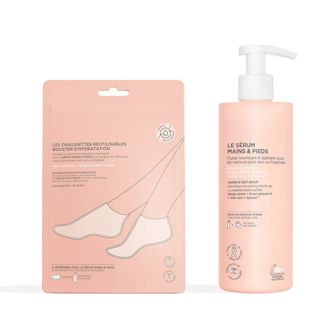 Chaussettes hydratantes réutilisables pour pieds secs - Image 6